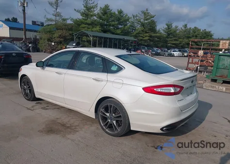 2014 Ford Fusion Titanium из США, поврежденный, VIN 3FA6P0K91ER311242